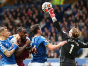 Bóng đá - Video bóng đá Everton - West Ham: Bước ngoặt phạt góc, bám sát MU (Vòng 8 Ngoại hạng Anh)