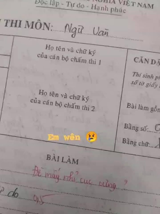 Giáo viên gọi học trò là "cục cưng" khiến các bạn học sinh thích thú vì quá dễ thương.