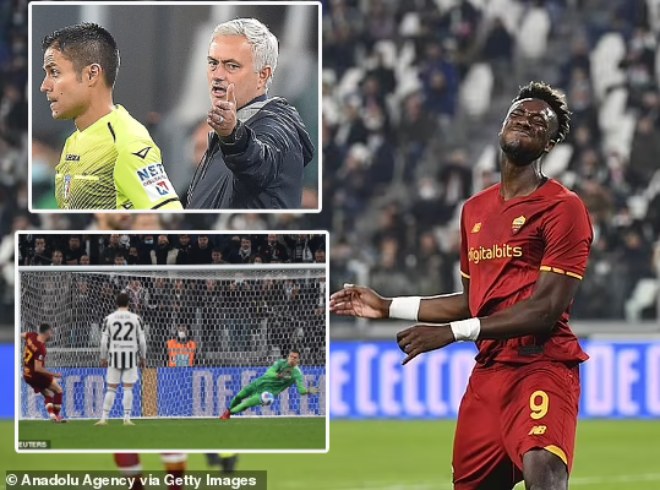 Roma thua đau Juventus, Mourinho "khiêu khích" người hâm mộ chủ nhà