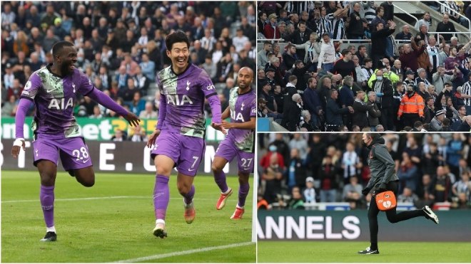 Son Heung Min&nbsp;bị người hâm mộ chỉ trích vì... ăn mừng bàn thắng ở trận Newcastle - Tottenham