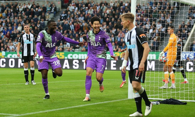 Son Heung Min lại nổ súng cho Tottenham