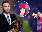 Bóng đá - Choáng Messi không xứng giành Quả Bóng vàng vì đấm người, ăn thẻ đỏ