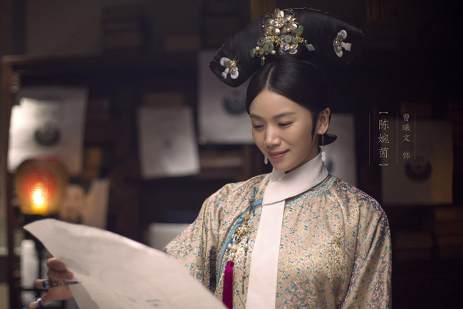 Hình ảnh nhân vật Uyển phi trên phim truyền hình Trung Quốc.