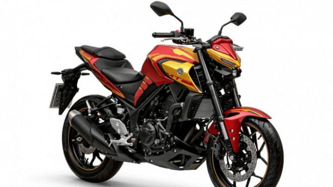 Yamaha MT-03 Iron Man ra mắt tại Brazil có giá khoảng 115,8 triệu đồng