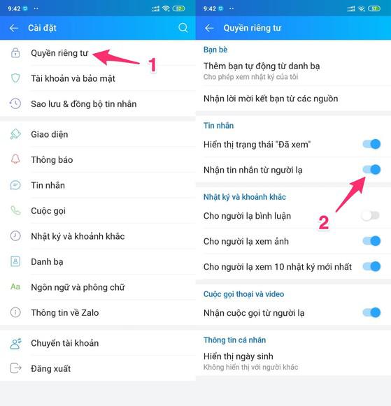 Cách chặn tin nhắn từ người lạ trên Messenger và Zalo - 4