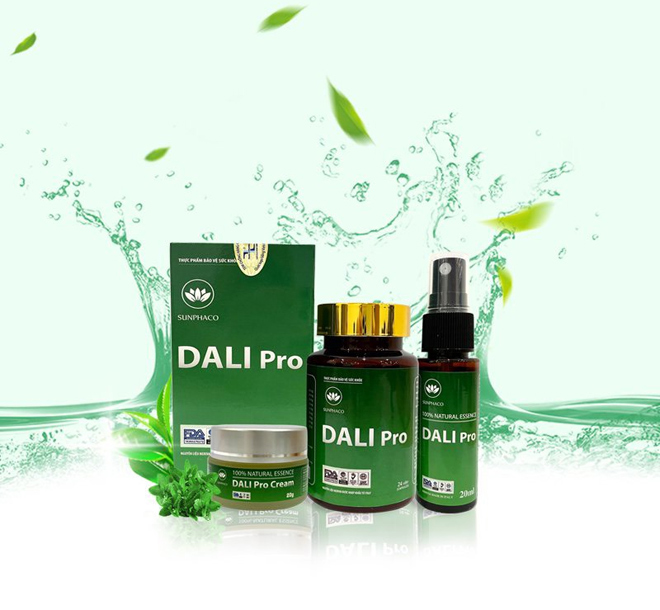 Bộ sản phẩm hỗ trợ cải thiện bệnh da liễu Dali Pro – người bạn đồng hành đáng tin cậy - 1