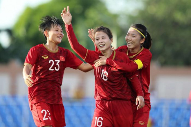Đội tuyển bóng đá nữ Việt Nam tiếp tục có những chiến thắng ấn tượng. Ảnh: VFF