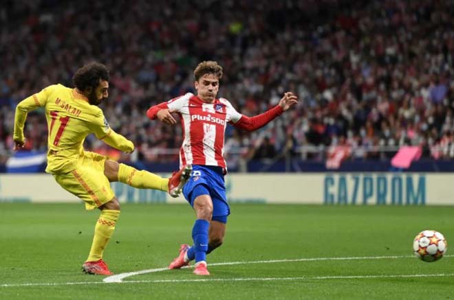 Salah và Griezmann đều lập công trong trận đại chiến