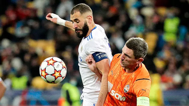 Shakhtar Donetsk đã sụp đổ trước Real Madrid sau bàn phản lưới nhà kém may mắn