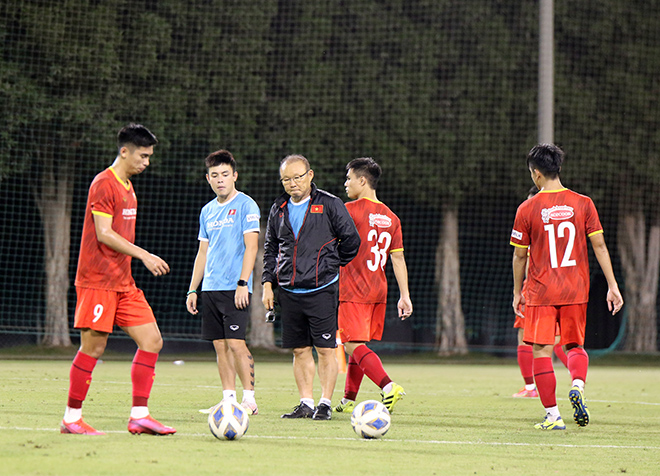 HLV Park Hang Seo vừa chốt danh sách U23 Việt Nam tham dự vòng loại U23 châu Á 2022.