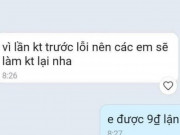 Giáo dục - du học - Học sinh hí hứng vì kiểm tra online được 9 điểm, cô giáo nói 2 từ khiến &quot;trái tim tan vỡ&quot;