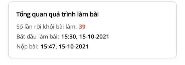 Cứ tưởng làm bài trên máy tính là có thể thoải mái hỏi chị Google ư? Đúng là đời không như mơ!