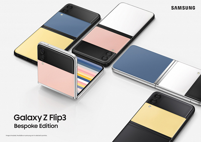 Galaxy Z Flip 3 Bespoke.