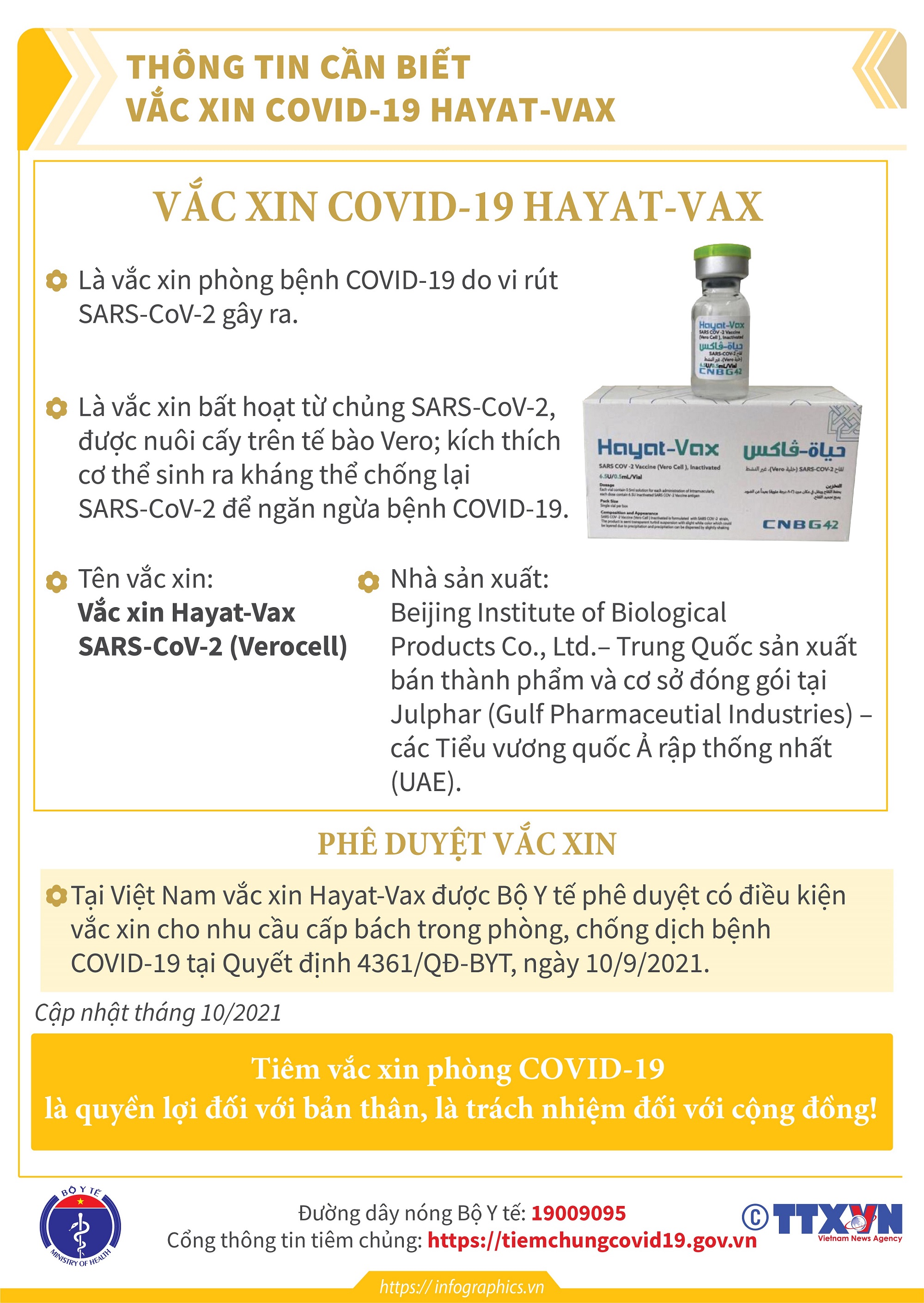 Thông tin cần biết về 3 loại vắc-xin Hayat-Vax, Verocell và Abdala - 1