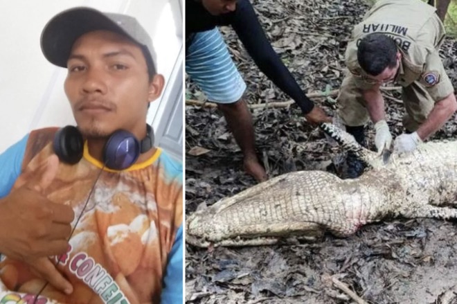 Thi thể nạn nhân được tìm thấy trong bụng cá sấu.