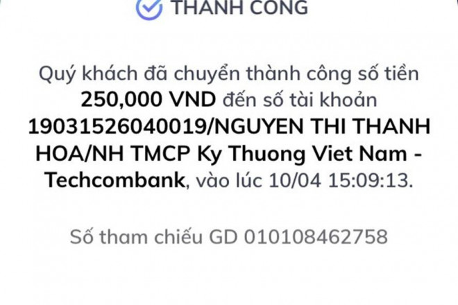 Chỉ sau các thông báo từ admin trang web vài ngày, chủ tài khoản không được nhận tiền và bị cắt đứt mọi liên lạc (Ảnh do nhân vật cung cấp)