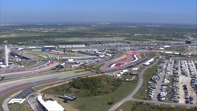 Sức nóng ở Circuit of the Americas ngày càng tăng lên