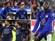 Bóng đá - Chelsea cùng Man City áp đảo Ngoại hạng Anh, Lukaku nguy cơ thành &quot;người thừa&quot; (Clip 1 phút Bóng đá 24H)