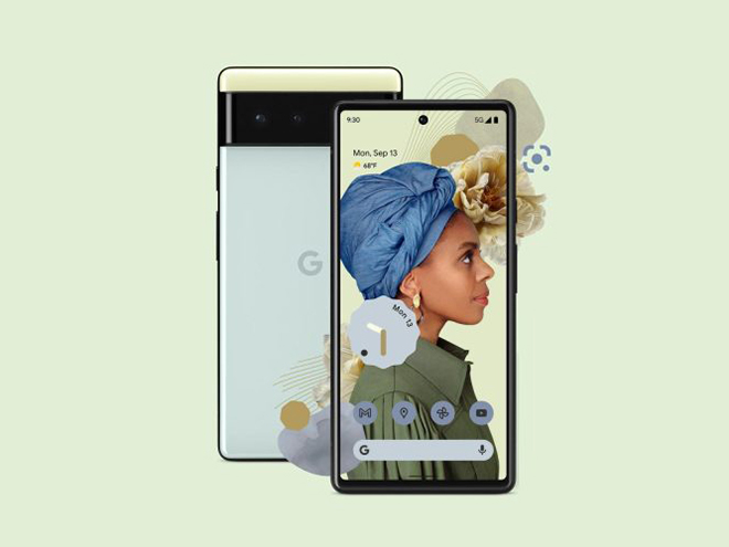 Thiết kế của Pixel 6/ Pixel 6 Pro khá bắt mắt.