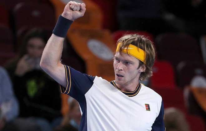 Andrey Rublev năm thứ 2 liên tiếp giành vé dự ATP Finals