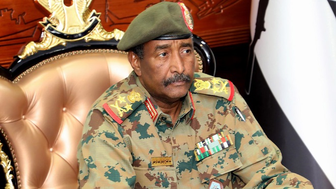 Tướng Abdel Fattah al-Burhan – người đứng đầu Hội đồng Chủ quyền Sudan&nbsp;(ảnh: Aljazeera)