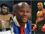 Thể thao - Ngỡ ngàng Mayweather vĩ đại nhất lịch sử Boxing, Mike Tyson &quot;mất tích&quot;