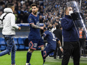 Bóng đá - Fan cuồng &quot;tấn công&quot; Messi, Neymar bị ném chai nước trận Marseille - PSG