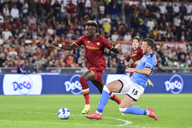AS Roma chơi đầy chủ động trước đối thủ được đánh giá cao hơn