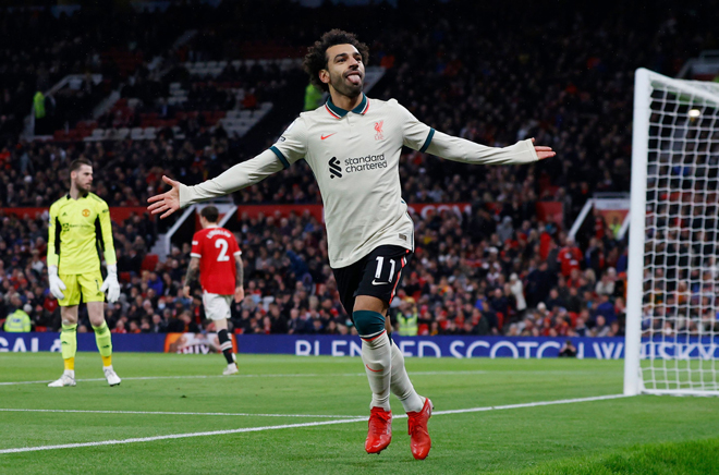 Salah lập hat-trick giúp Liverpool vùi dập MU