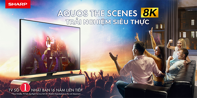 Tính năng nổi bật của TV 8K cho gia đình trải nghiệm siêu thực.