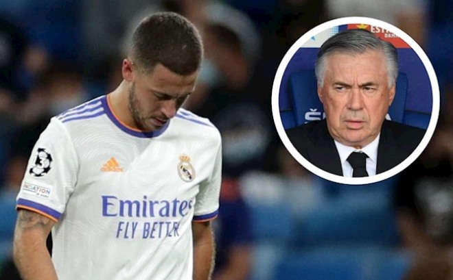 Ancelotti công khai tuyên bố "không thích" Hazard&nbsp;