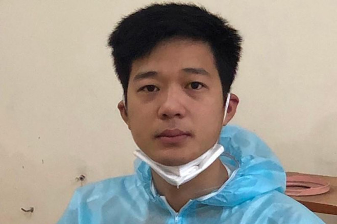 Nguyễn Việt Vương sau đó đã bị Công an TP.HCM bắt. Ảnh: CA