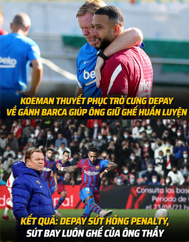 Trò cưng đá hỏng penalty, đá bay luôn cả ghế của thầy.