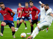 Bóng đá - Video bóng đá Real Madrid - Osasuna: Thoát nạn nhờ cột dọc, chiếm ngôi đầu trong tiếc nuối (Vòng 11 La Liga)