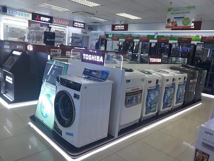 Hàng loạt các sản phẩm máy giặt được giảm giá lên đến trên 50%.