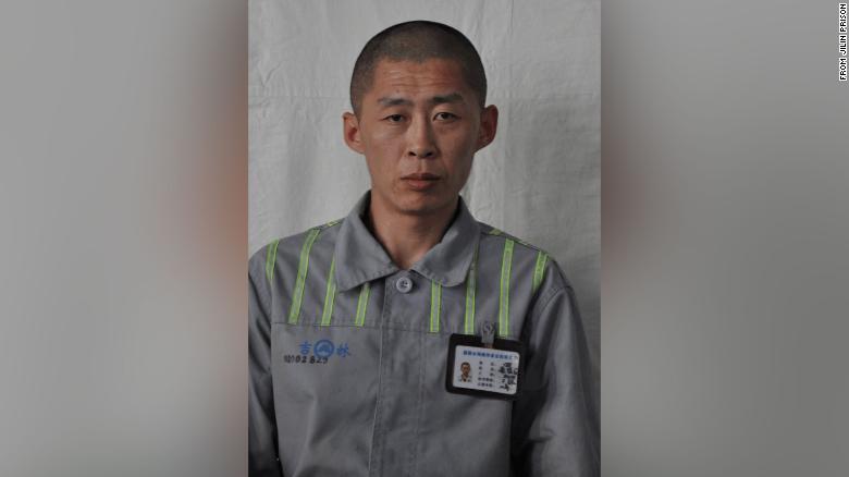 Tù nhân Zhu Xianjian. Ảnh: Jilin Prison