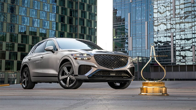 Danh hiệu Kẹp vàng - MotorTrend SUV of the Year 2022 thuộc về Genesis GV70