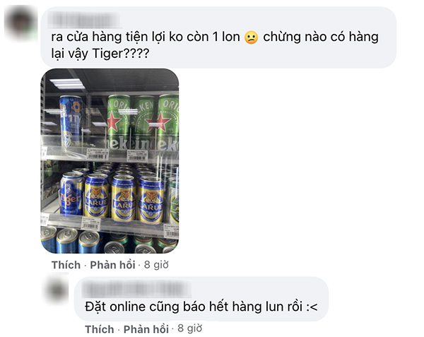 Người dùng liên tục tìm kiếm Tiger Platinum trên các nền tảng mua hàng