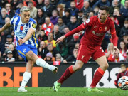 Bóng đá - Trực tiếp bóng đá Liverpool - Brighton: Bế tắc tới cùng, bất phân thắng bại (Vòng 10 Ngoại hạng Anh) (Hết giờ)