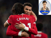 Bóng đá - BLV Anh Quân: Ronaldo - Cavani tổng 70 tuổi cứu MU - Solskjaer thoát nạn