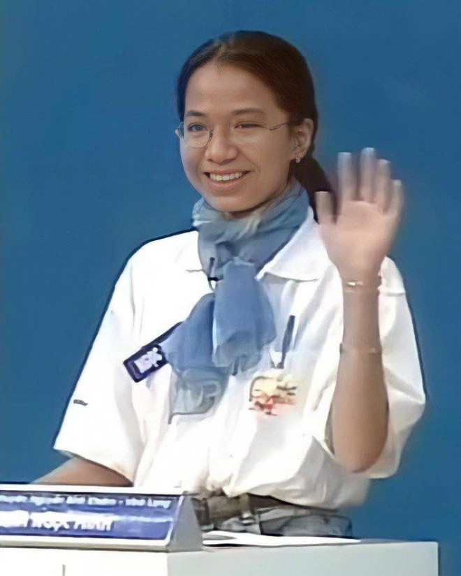 Trần Ngọc Minh trong cuộc thi chung kết năm.