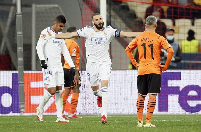 Real từng vùi dập Shakhtar Donetsk 5-0 ở lượt đi