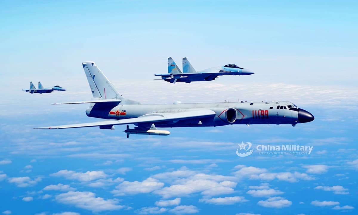 Các máy bay của Trung Quốc. Ảnh: China Military