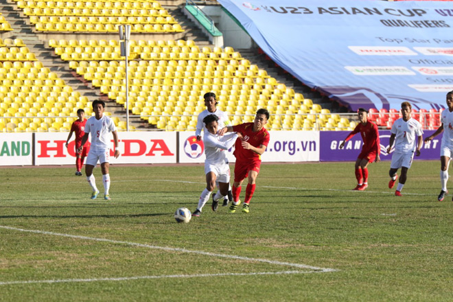 Gặp nhiều khó khăn nhưng U23 Việt Nam vẫn biết cách vượt qua U23 Myanmar để đi tiếp