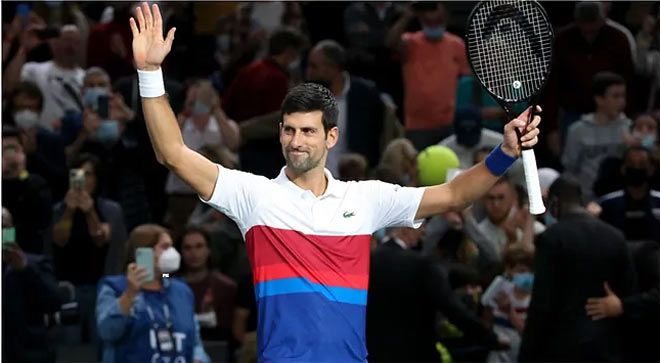Djokovic đang ở rất gần việc lần thứ 7 kết thúc năm với vị trí tay vợt nam số 1 thế giới