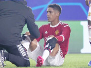 Bóng đá - MU trả giá đắt: Varane chấn thương gân khoeo, nguy cơ lỡ đại chiến Man City