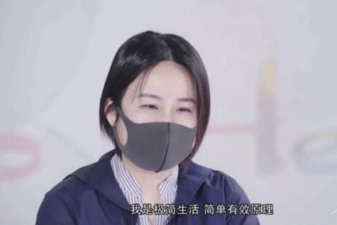 Một video mà Wang Shenai thể hiện lối sống tiết kiệm của mình đã được hơn 500 triệu lượt xem trên Weibo. (Nguồn: SCMP)