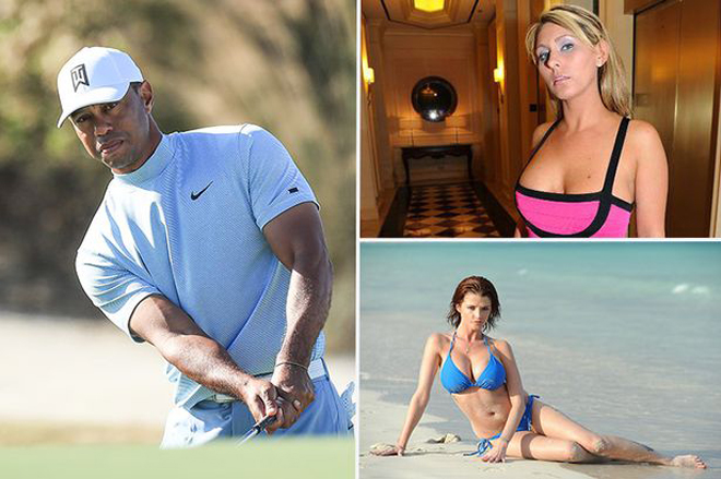 Tiger Woods xứng đáng dẫn đầu. Theo nhiều hãng tin khác nhau, golfer huyền thoại từng kè không chỉ một mà với ba ngôi sao khiêu dâm: Joslyn James, Devon James và Holly Sampson trong suốt một thời gian dài.