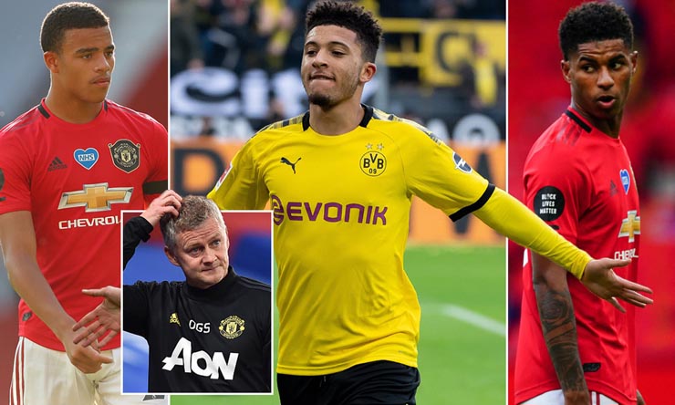 Greenwood, Sancho và Rashford đang trở thành vấn đề với HLV Solskjaer