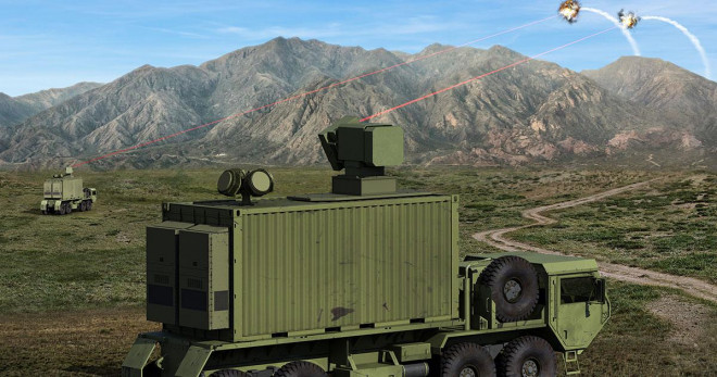 Hai tập đoàn General Atomics và Boeing phát triển hệ thống laser năng lượng cao 30kW cho quân đội Mỹ. Ảnh: General Atomics